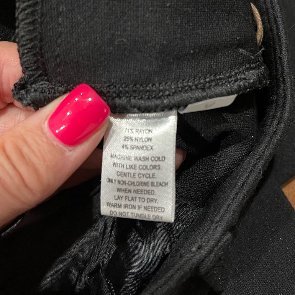 LOFT Marisa Boot Cut Black Pants - Picture 8 of 8
